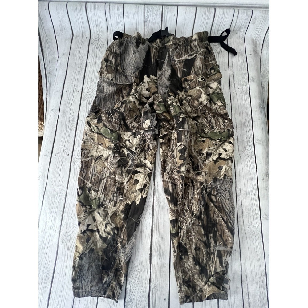 Mossy Oak Break Up Infinity Camo Pants To Shorts Men's Size XL 40-42 Hunting